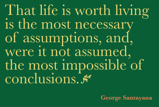 Quotation by George Santayana
